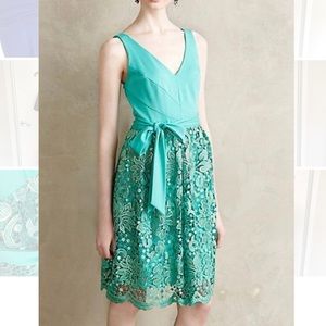 Anthropologie Emeraude Dress (Size 12)